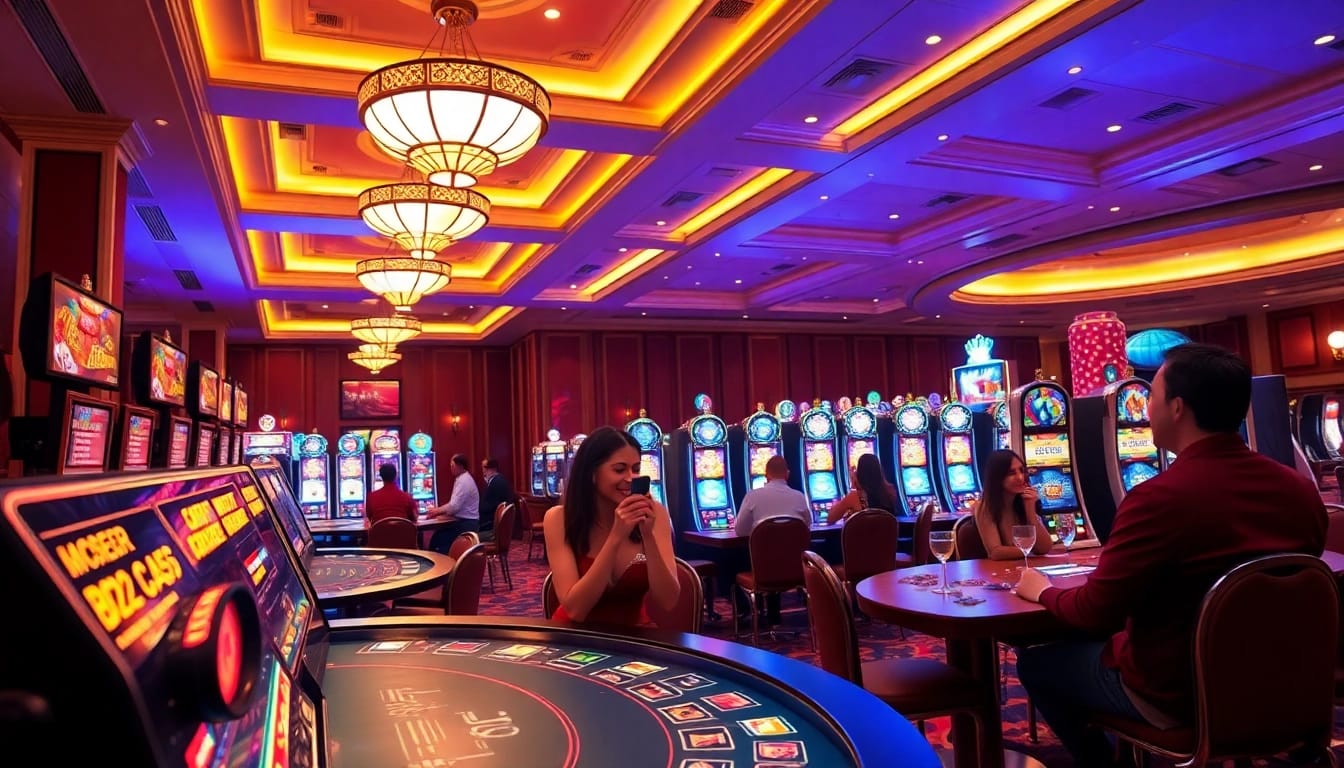 Découvrez le meilleur casino en ligne avec une ambiance vivante, des jeux et des joueurs engagés.