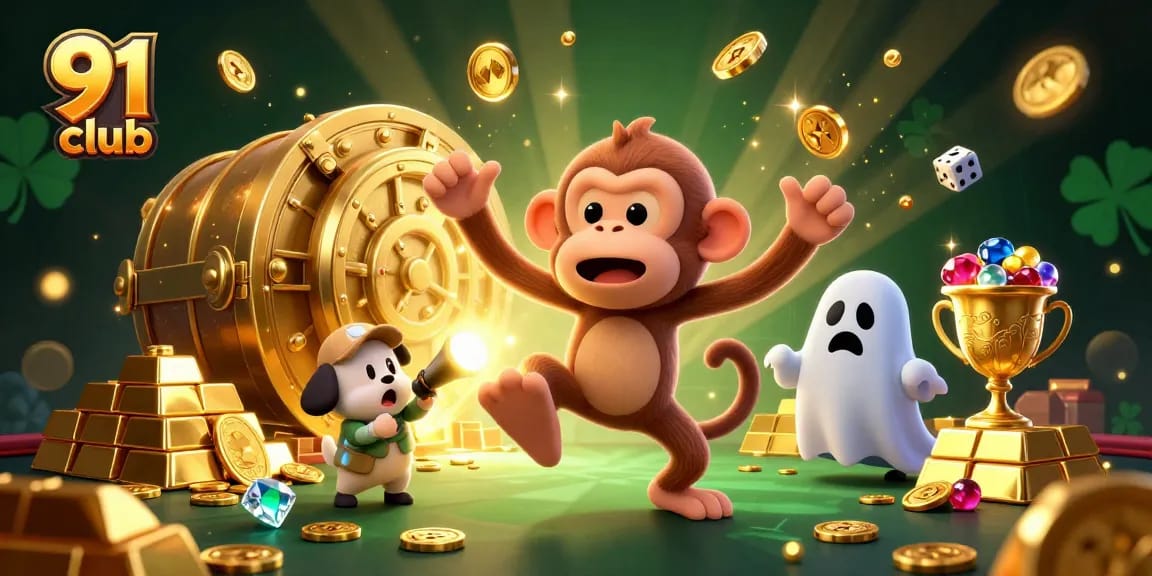 Experience thrilling gameplay at 91 club with a vibrant casino scene showcasing excitement and winning potential.