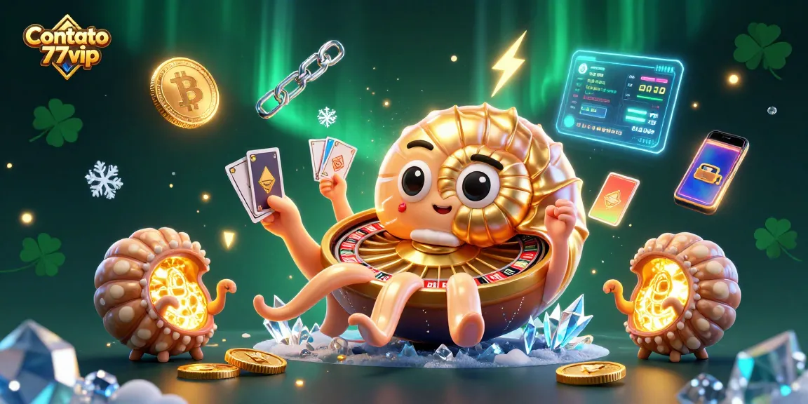 Engage with Contato 777vip in a vibrant online casino environment featuring dynamic 3D illustrations.