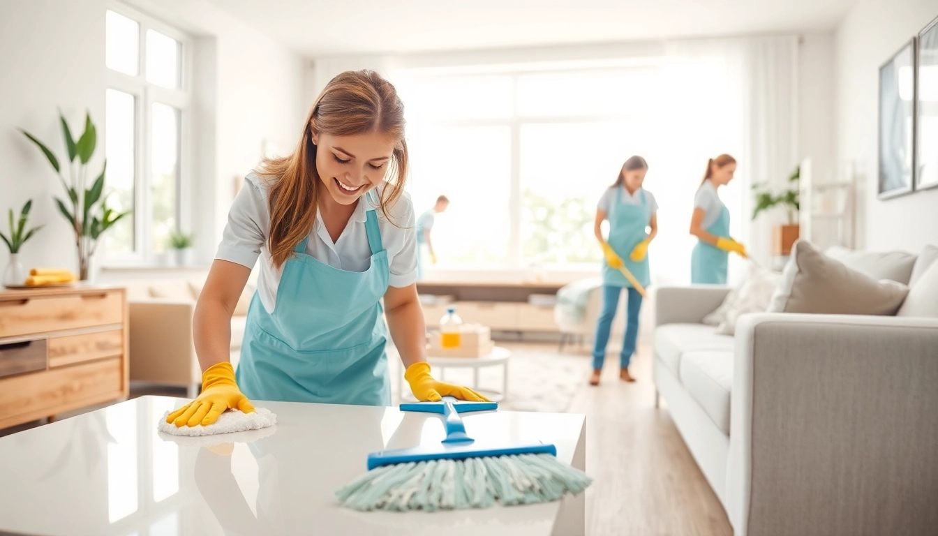 Expert move out cleaning Atlanta service in action, showcasing a pristine home environment.