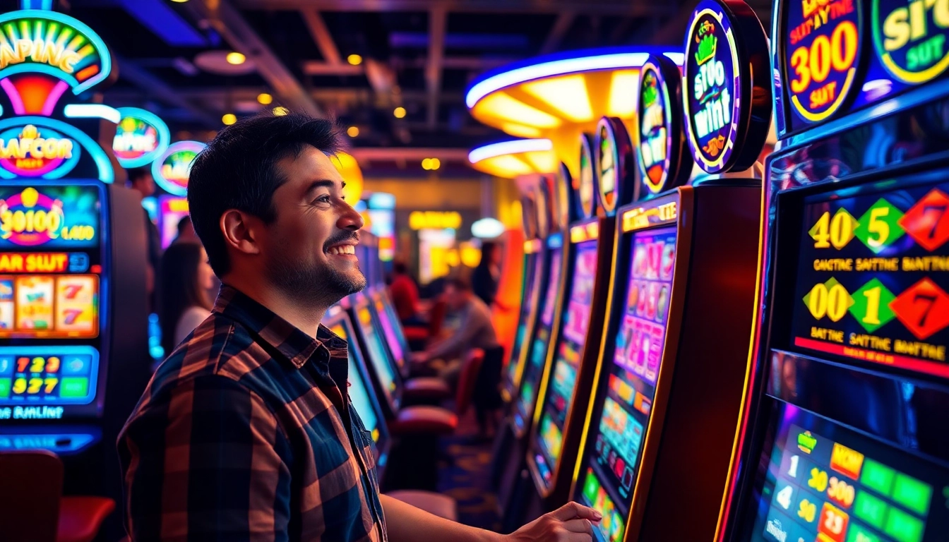 Menggoda keberuntungan dengan slot gacor yang cerah di lantai kasino.